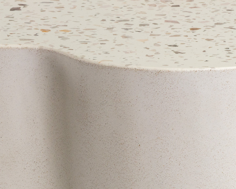 NAHLA AVA END TABLE - SMALL - TERRAZZO