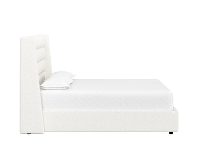 NAHLA EMMIT BED - KING - MERINO PEARL