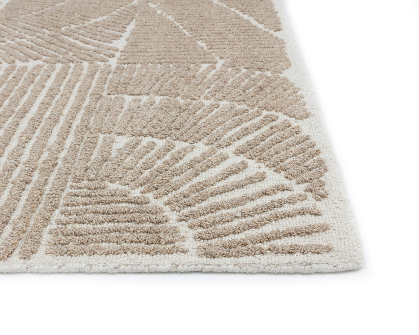 NAHLA CORINTHIA HAND-WOVEN RUG - IVORY/BEIGE - 9' X 12'