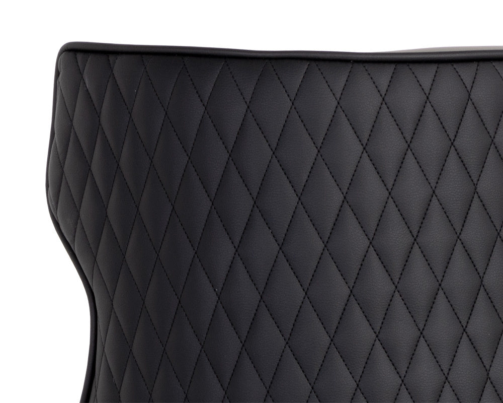 NAHLA GIANNI OFFICE CHAIR - DILLON STRATUS / DILLON BLACK