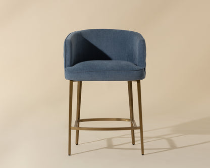 NAHLA CORNELLA COUNTER STOOL - DANNY ICEBERG