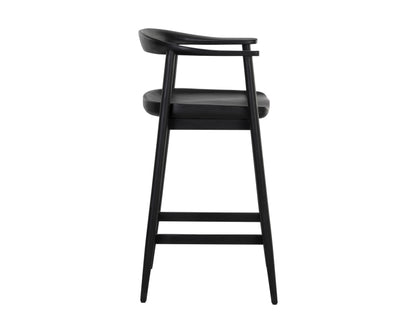 NAHLA JEREMY COUNTER STOOL - BLACK