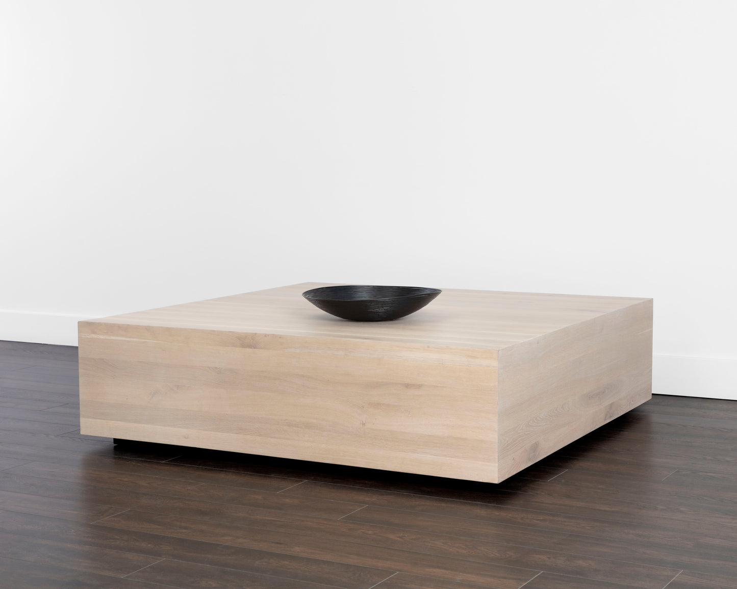 NAHLA FREZCO COFFEE TABLE - SQUARE - LIGHT OAK