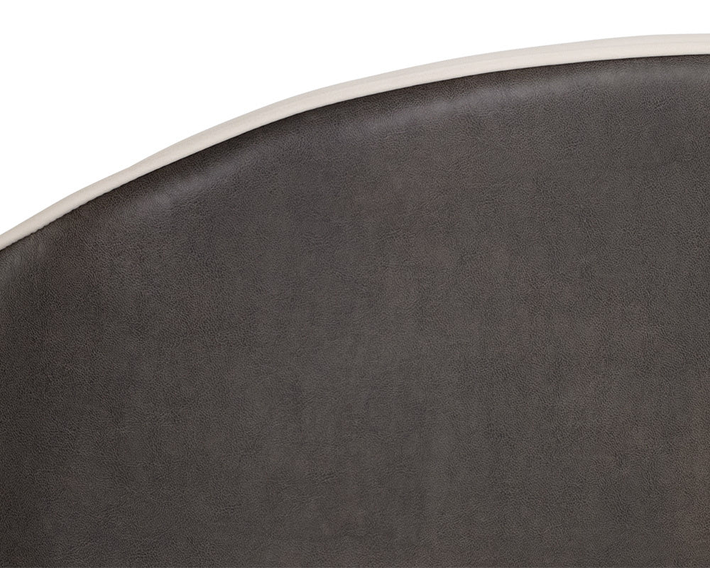 NAHLA KYLIN DINING ARMCHAIR - DILLON CREAM / BRAVO ASH