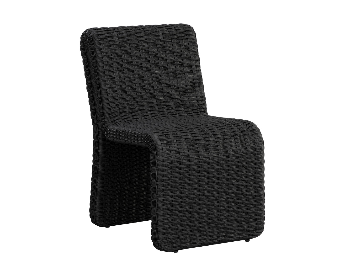 NAHLA EDESSA DINING CHAIR - BLACK