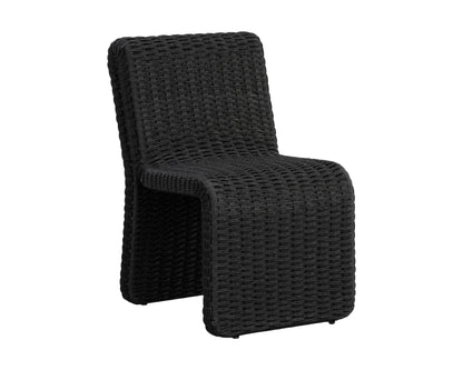 NAHLA EDESSA DINING CHAIR - BLACK