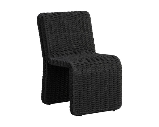 NAHLA EDESSA DINING CHAIR - BLACK