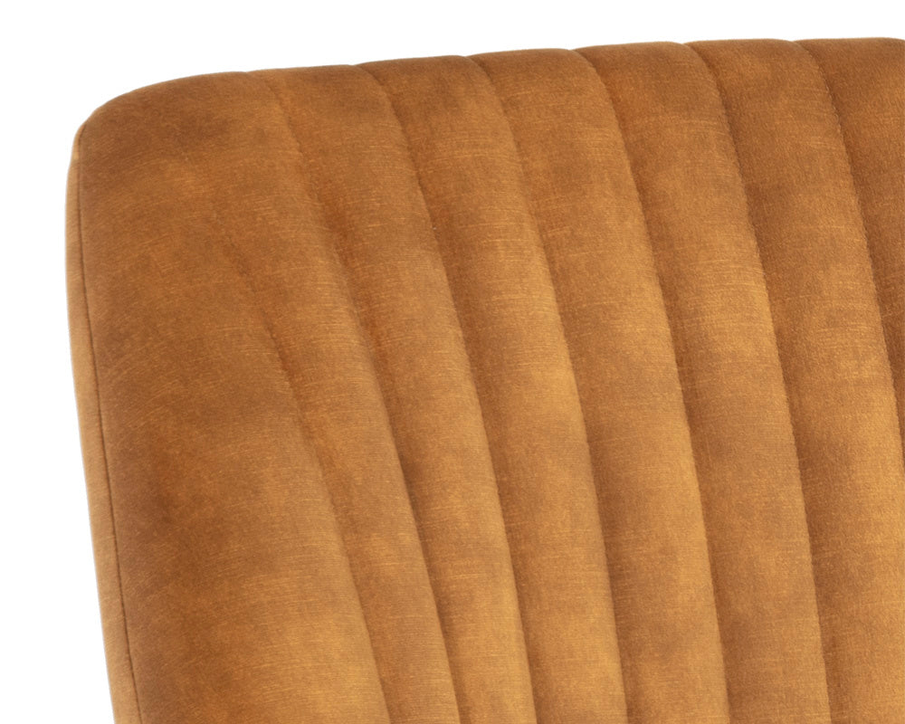 NAHLA CHARDON DINING CHAIR - NONO TAPENADE GOLD