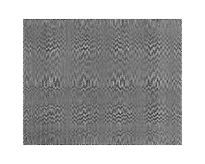 NAHLA CUSCO HAND-WOVEN RUG - BLACK / WHITE - 8' X 10'