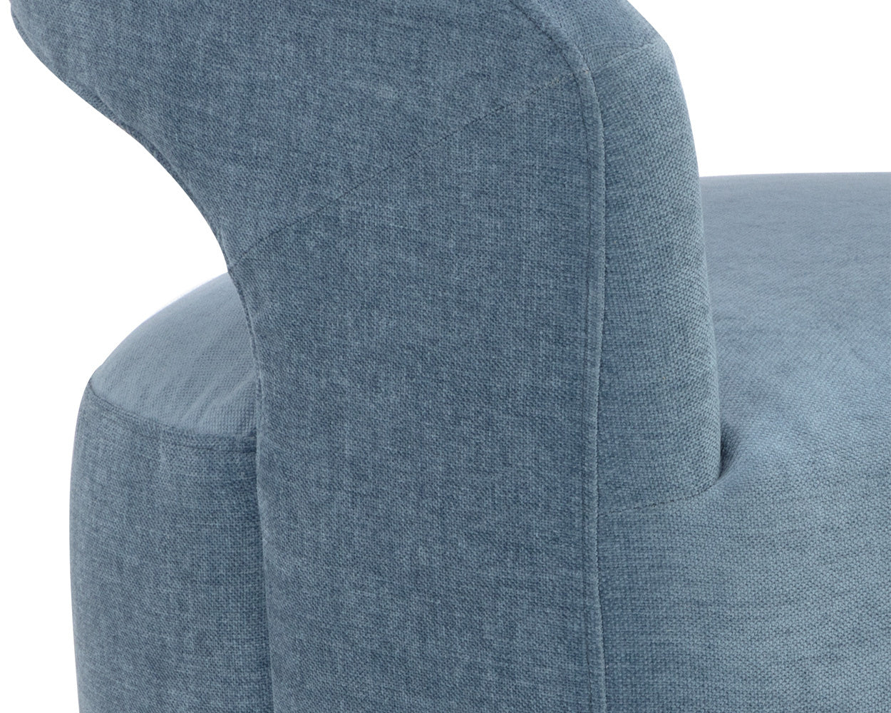 NAHLA LLORET WHEELED DINING ARMCHAIR - DANNY ICEBERG