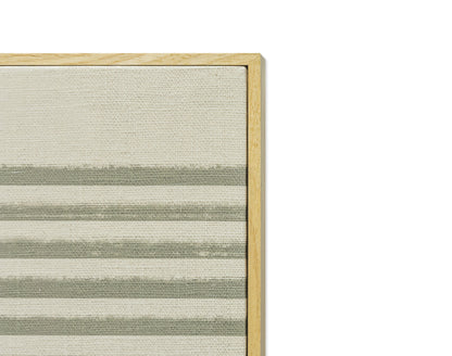 NAHLA NEW BEGINNINGS (SET OF 2) - 48" X 64" - NATURAL FLOATER FRAME