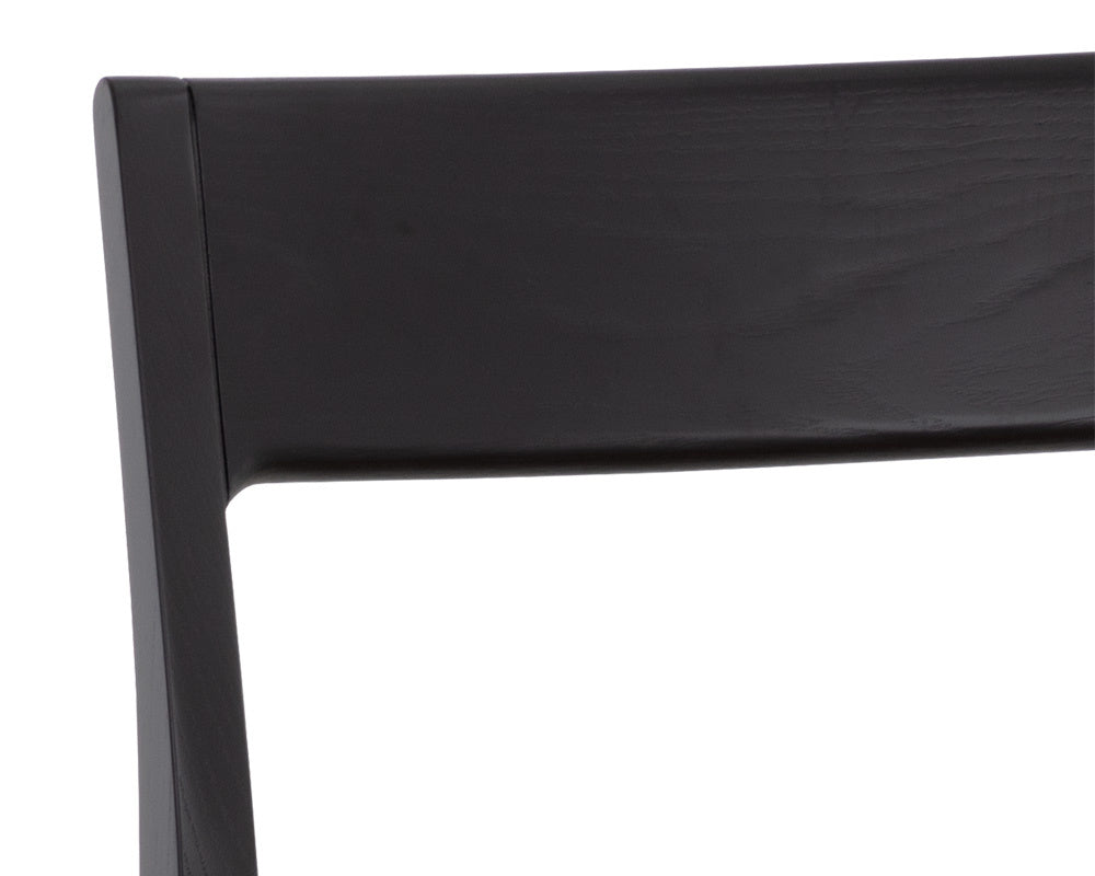 NAHLA BONDI COUNTER STOOL - BLACK