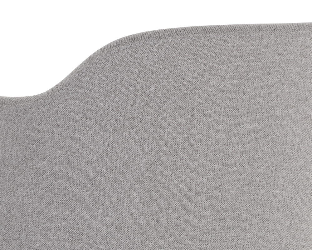 NAHLA HENSLEY ADJUSTABLE STOOL - MINA WARM GREY