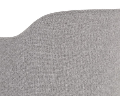 NAHLA HENSLEY ADJUSTABLE STOOL - MINA WARM GREY