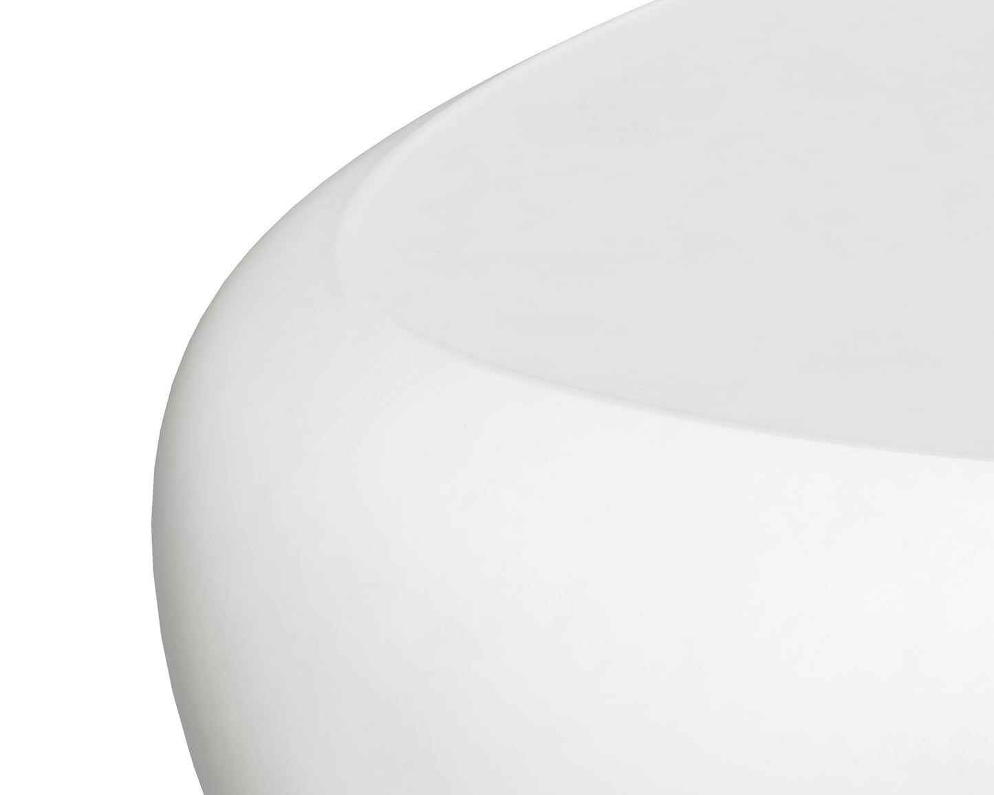 NAHLA CORVO COFFEE TABLE - SMALL - WHITE