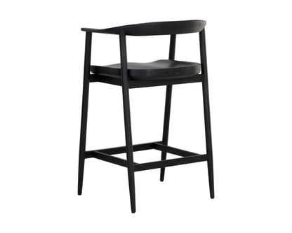 NAHLA JEREMY COUNTER STOOL - BLACK