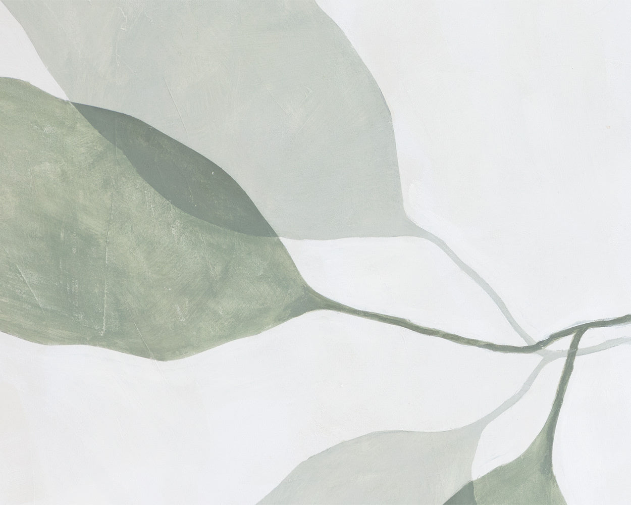 NAHLA CALM REFLECTION (SET OF 2) - 40" X 50" - NATURAL FLOATER FRAME