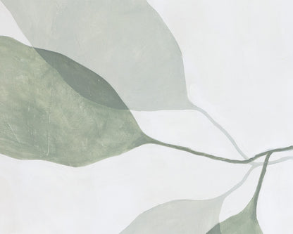 NAHLA CALM REFLECTION (SET OF 2) - 40" X 50" - NATURAL FLOATER FRAME