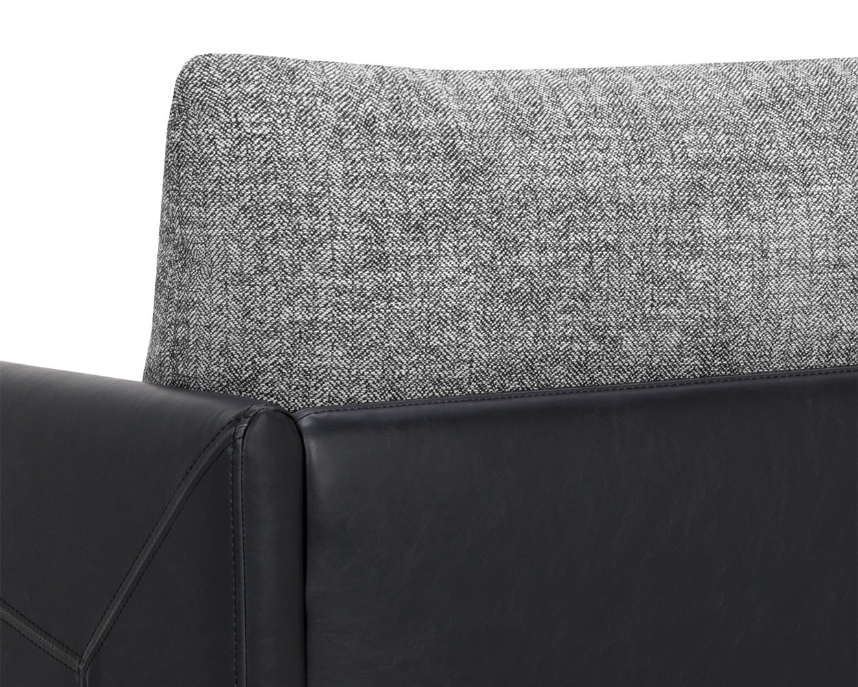 NAHLA ASHI ARMCHAIR - NASH ZEBRA / COAL BLACK