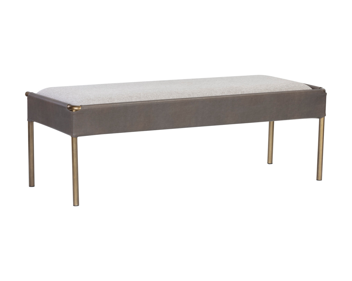 NAHLA BELLEVUE BENCH - BELFAST HEATHER GREY / BRAVO ASH