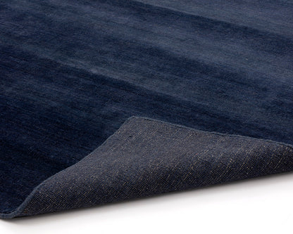 NAHLA ALASKA HAND-LOOMED RUG - NAVY - 8' X 10'