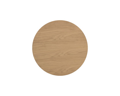 NAHLA KALLA SIDE TABLE - RUSTIC OAK