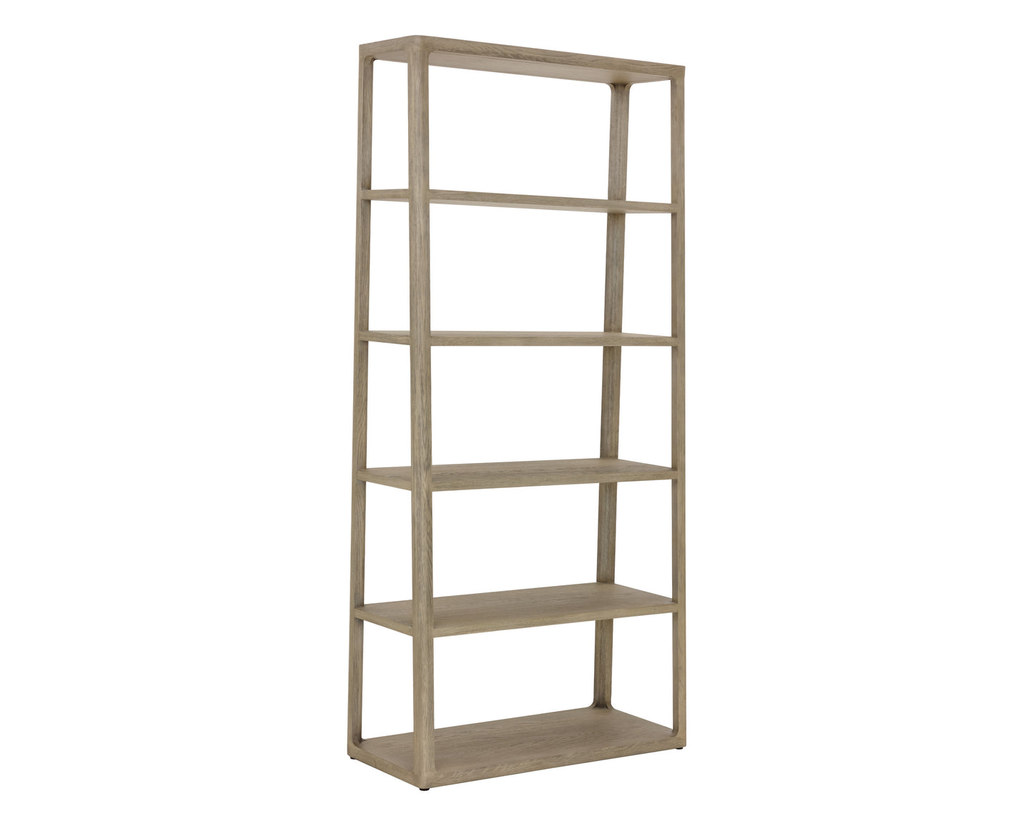 NAHLA DONCASTER BOOKCASE - LARGE - SMOKE GREY