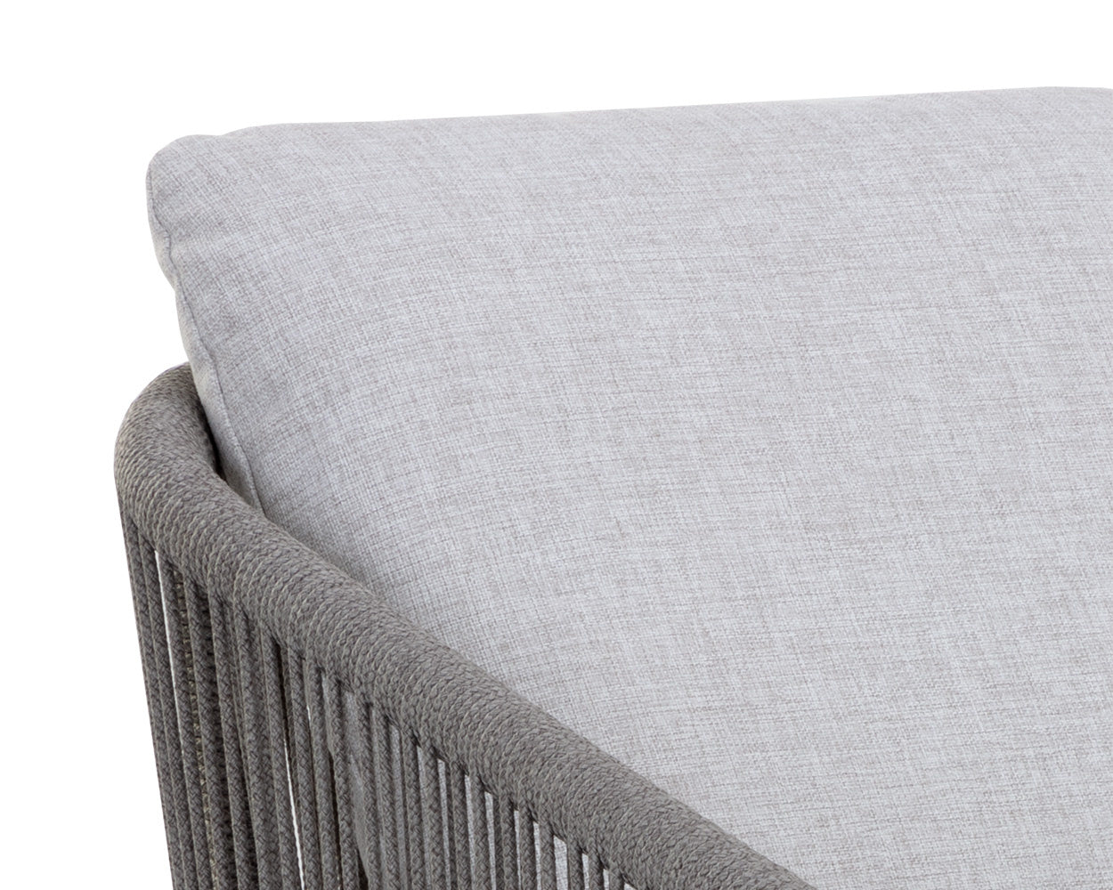 NAHLA ALLARIZ DINING ARMCHAIR - WARM GREY - GRACEBAY LIGHT GREY