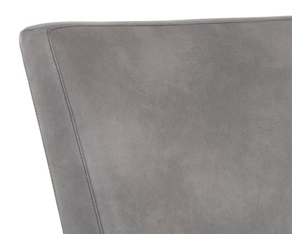 NAHLA ALISTER BARSTOOL - BRAVO METAL / POLO CLUB STONE