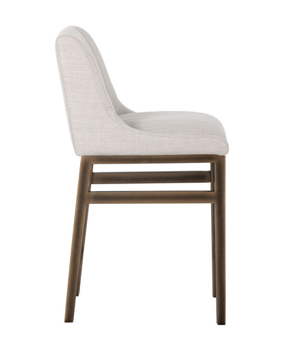 NAHLA HALDEN COUNTER STOOL - BEIGE LINEN
