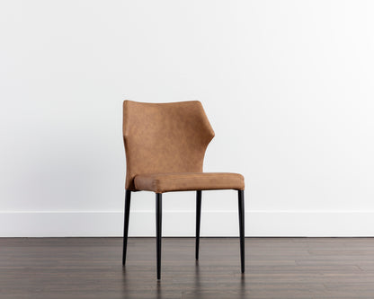 NAHLA JAMES STACKABLE DINING CHAIR - BOUNCE NUT