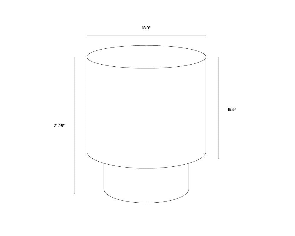 NAHLA FRIDA END TABLE