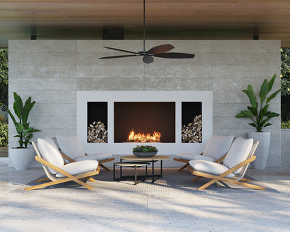 NAHLA AMALFI COFFEE TABLE - SMALL - GREY