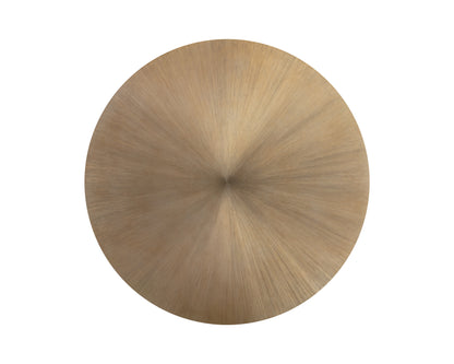 NAHLA CREED COFFEE TABLE - LARGE - ANTIQUE GOLD