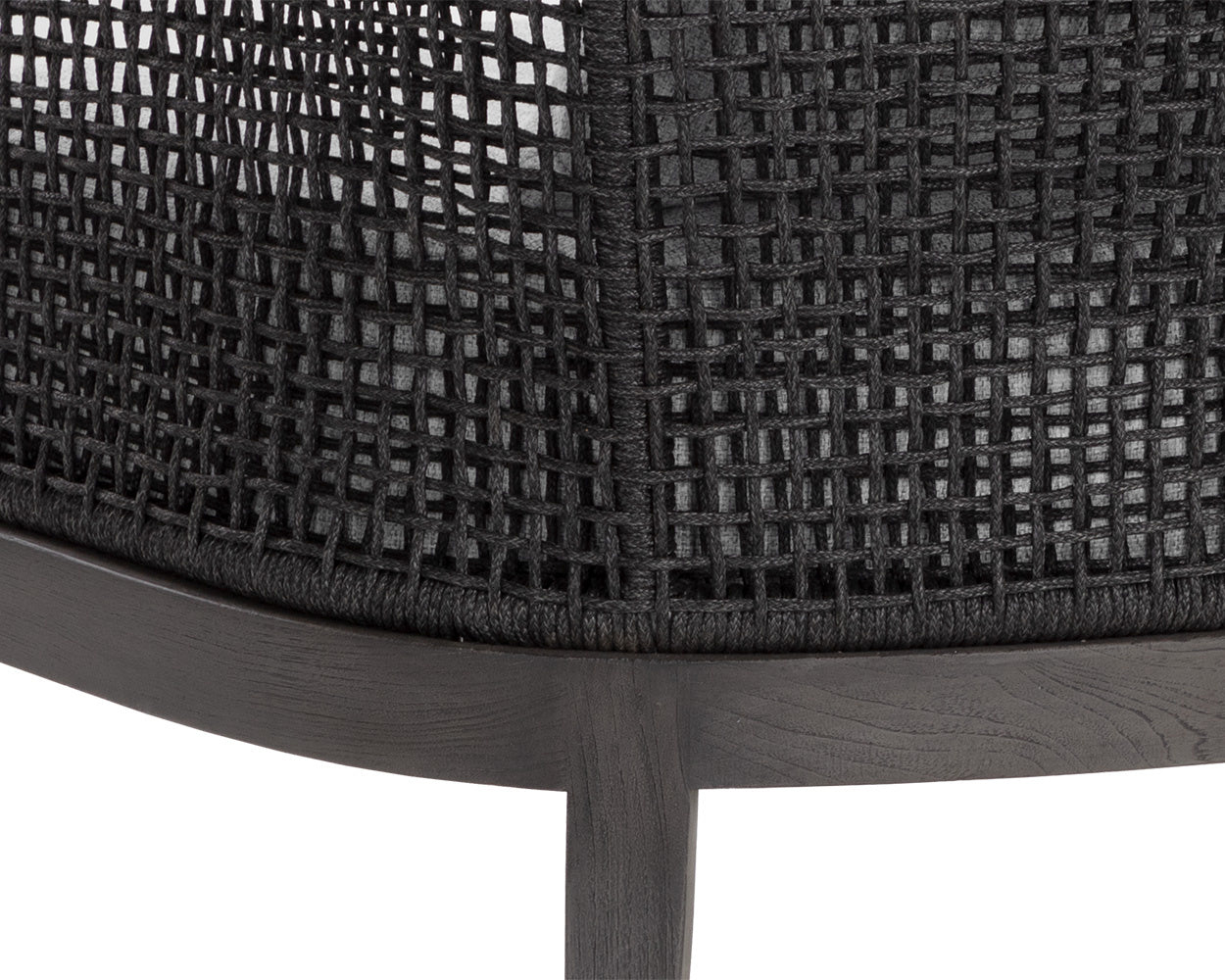 NAHLA CAPRI LOUNGE CHAIR - SMOKE GREY - COPACABANA MARBLE