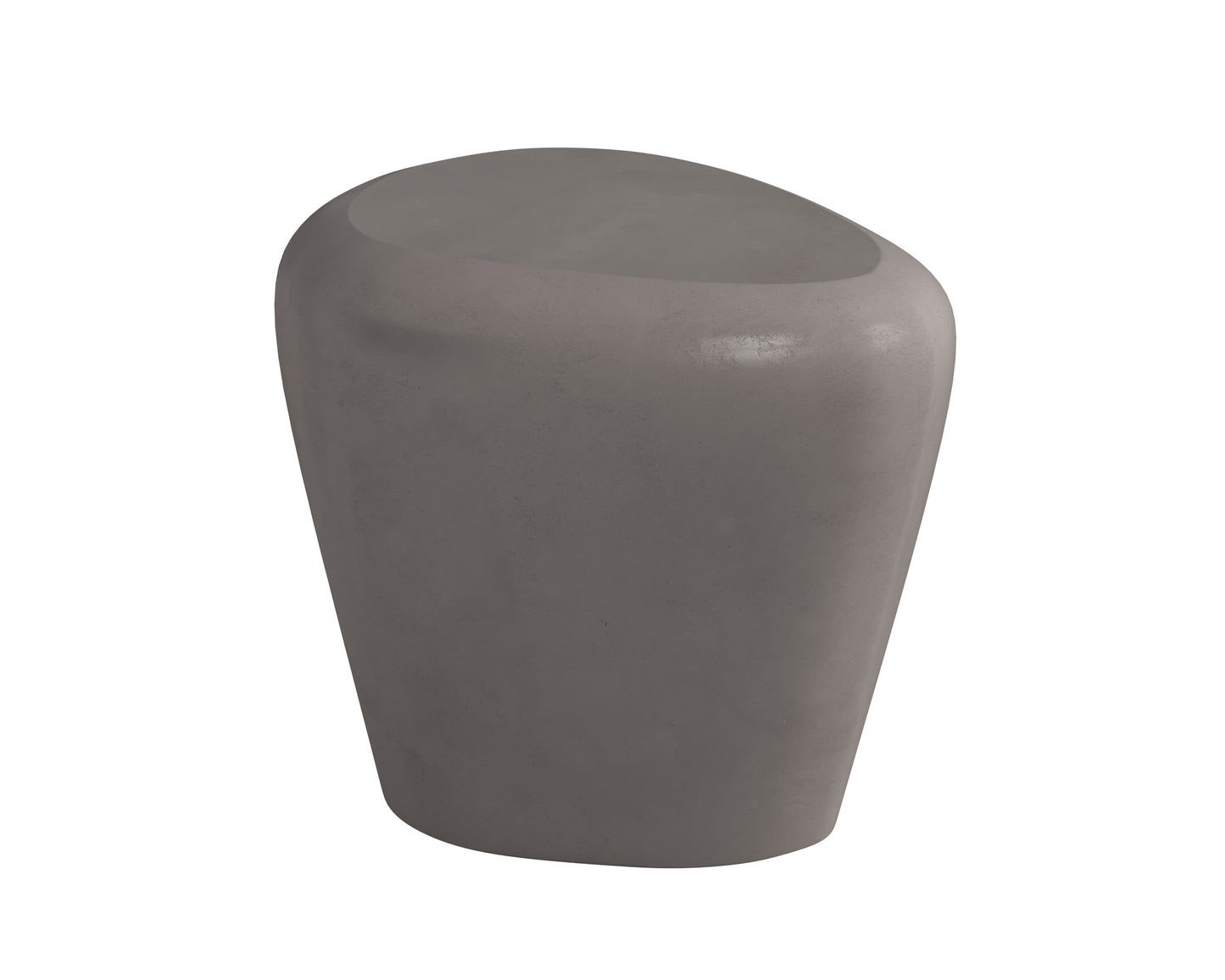 NAHLA CORVO SIDE TABLE - GREY