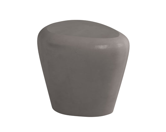 NAHLA CORVO SIDE TABLE - GREY
