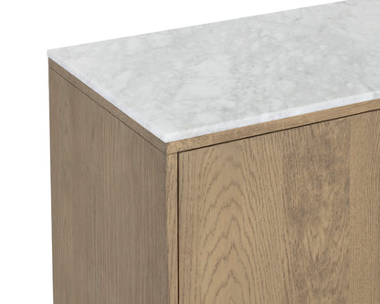 NAHLA BRIAR SIDEBOARD - WEATHERED OAK