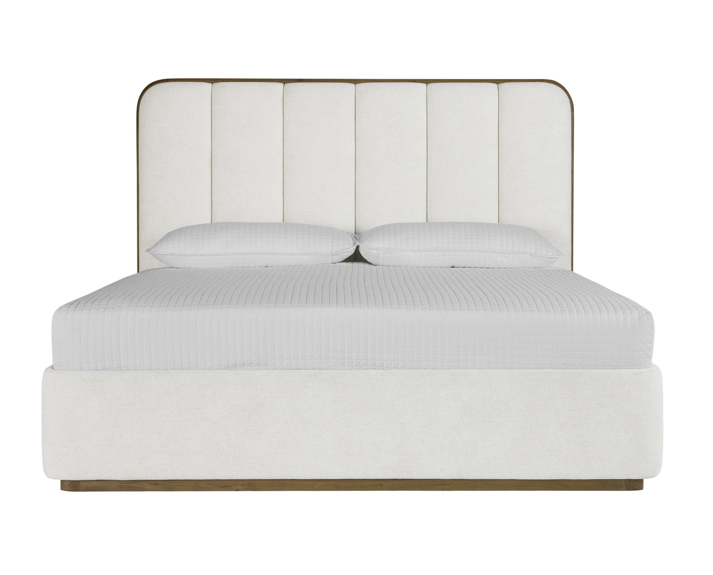 NAHLA JAMILLE BED - KING - ECLIPSE WHITE