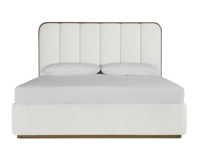 NAHLA JAMILLE BED - KING - ECLIPSE WHITE