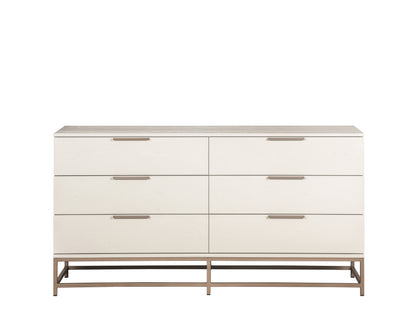 NAHLA REBEL DRESSER - SMALL - CHAMPAGNE GOLD - CREAM
