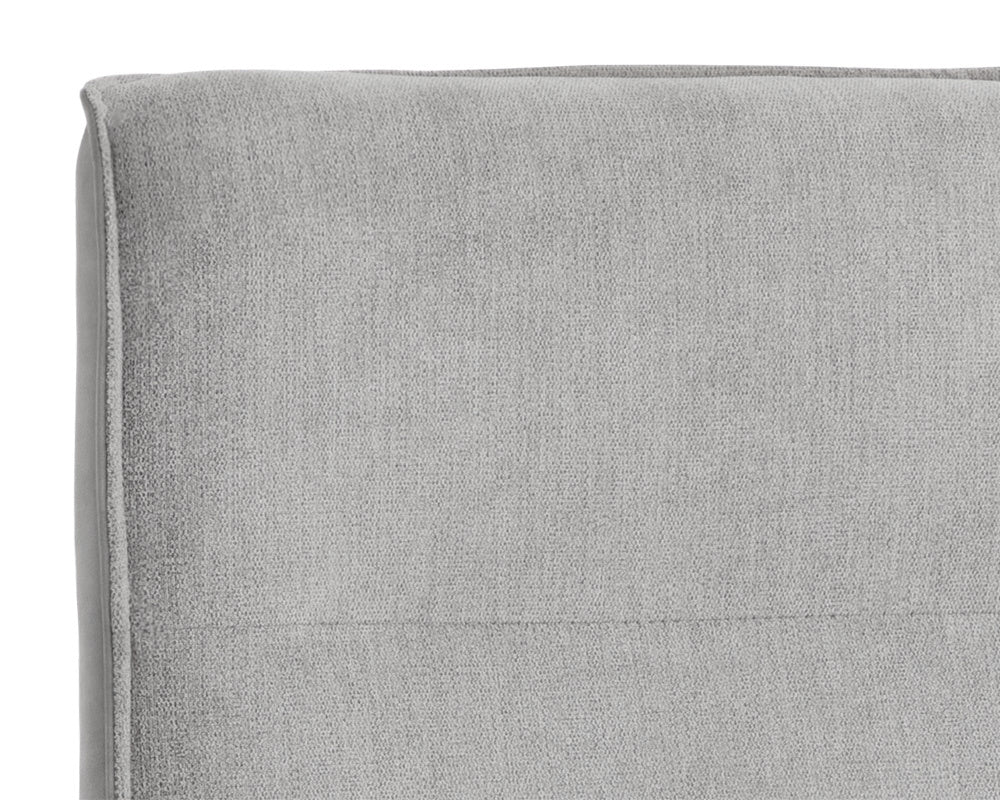 NAHLA SWANSON OFFICE CHAIR - POLO CLUB STONE / BRAVO METAL