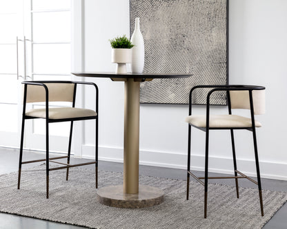 NAHLA BRENAN COUNTER STOOL - ZENITH ALABASTER