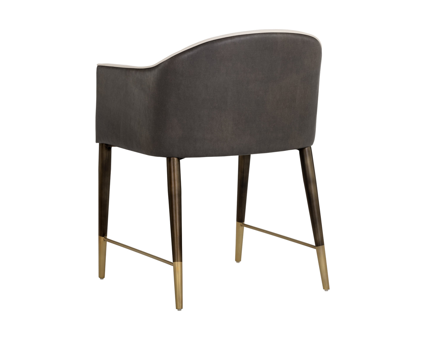 NAHLA KYLIN DINING ARMCHAIR - DILLON CREAM / BRAVO ASH