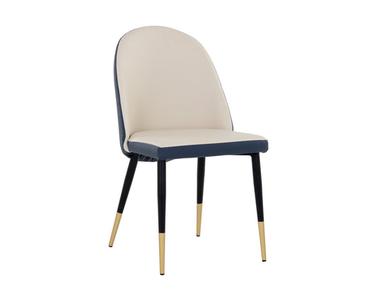 NAHLA KLINE DINING CHAIR - DILLON CREAM / DILLON THUNDER