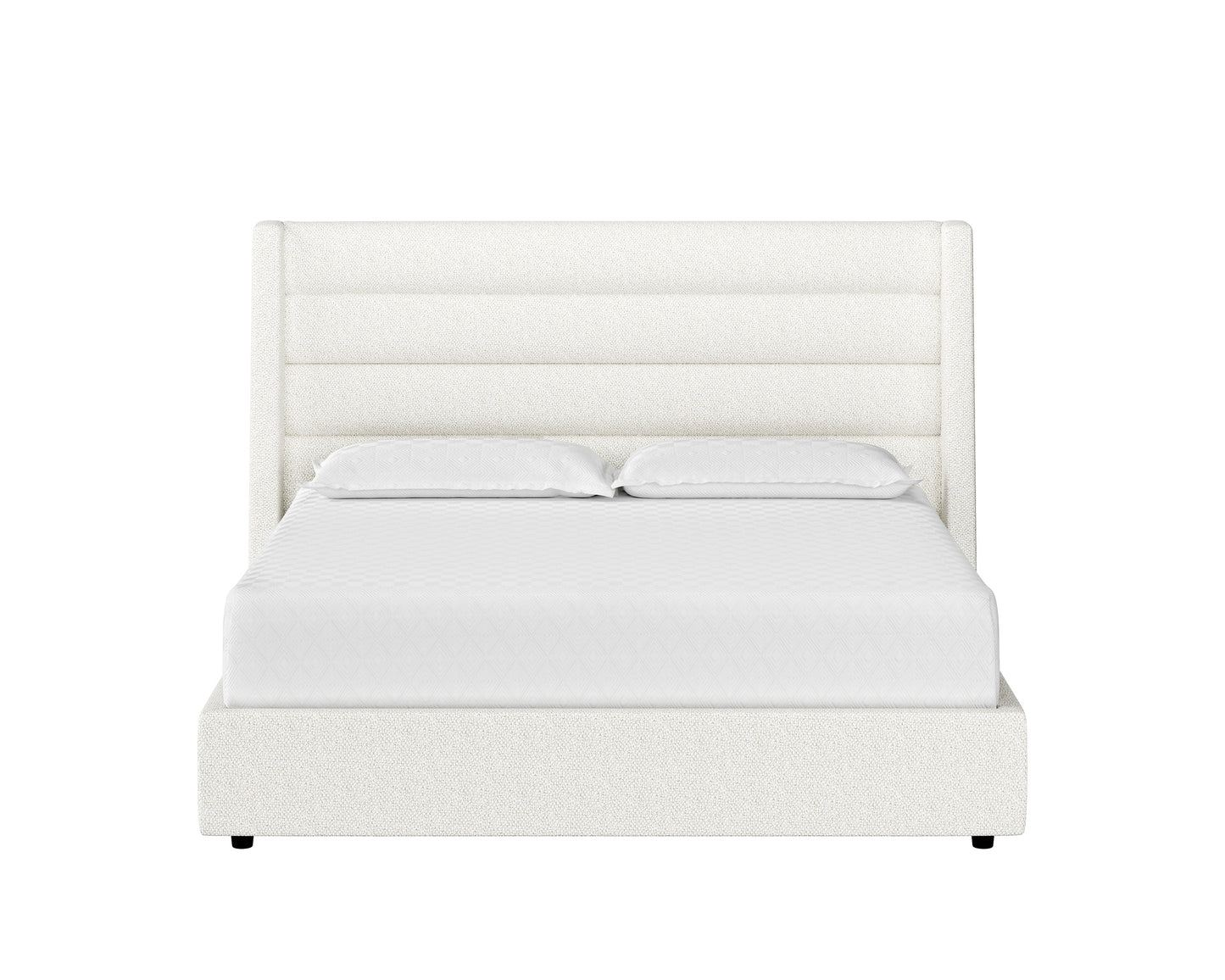 NAHLA EMMIT BED - KING - MERINO PEARL