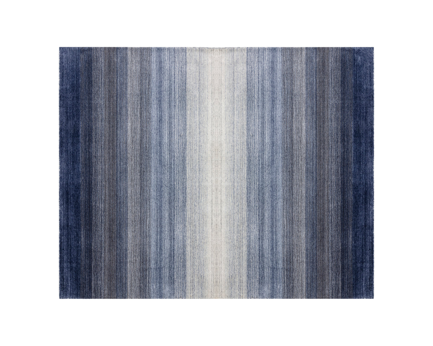 NAHLA LAGOS HAND-LOOMED RUG - BLUE - 8' X 10'