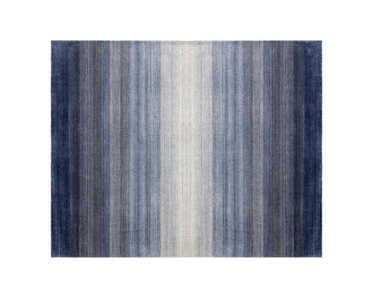 NAHLA LAGOS HAND-LOOMED RUG - BLUE - 8' X 10'