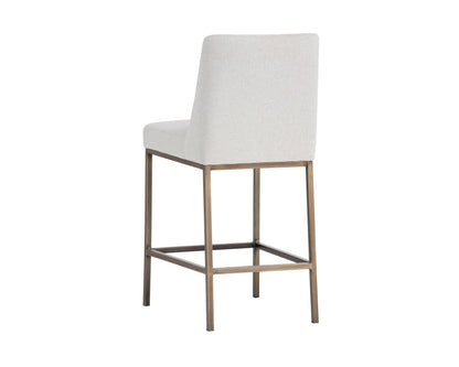 NAHLA LEIGHLAND COUNTER STOOL - LIGHT GREY