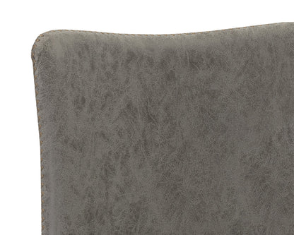 NAHLA CAL OFFICE CHAIR - ANTIQUE GREY